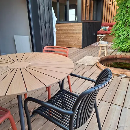 Refuge Des Dunes Lodge&spa Oyat 아파트 Marck
